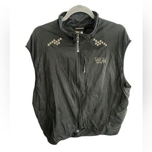 Mountain Hardwear Geist Black Vest Lightweight Running Hiking Vest XXL